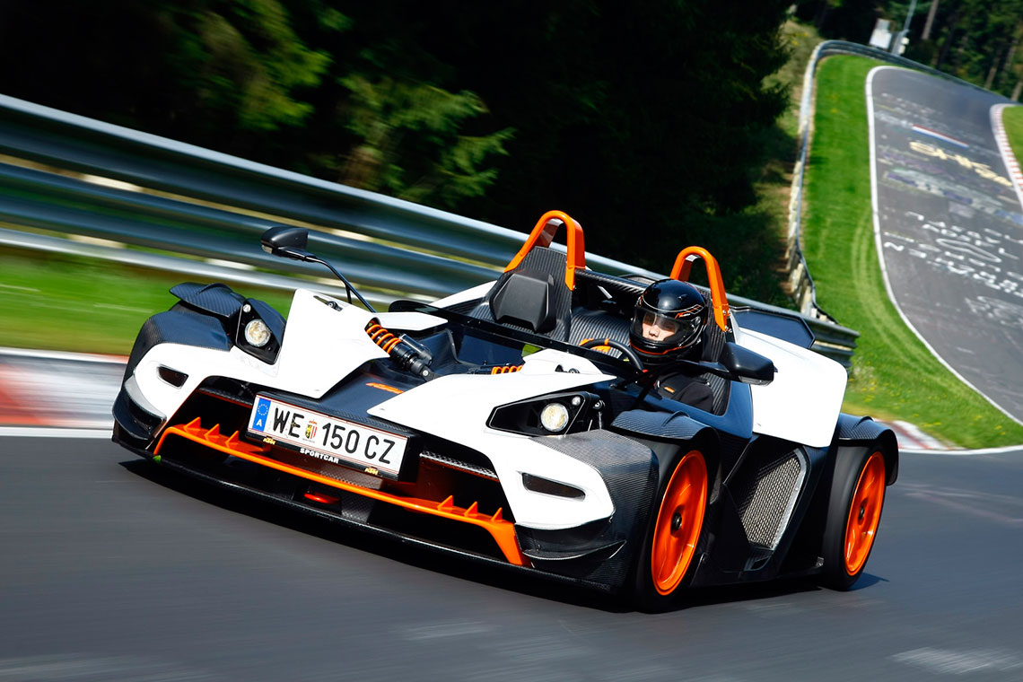 La KTM X-Bow s'quipe du boitier additionnel P-Tronic